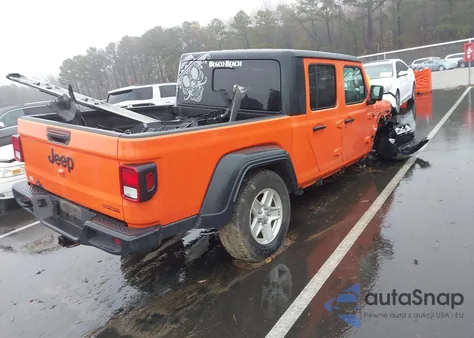 2020 Jeep Gladiator Sport S 4X4 из США, поврежденный, VIN 1C6JJTAG8LL168820